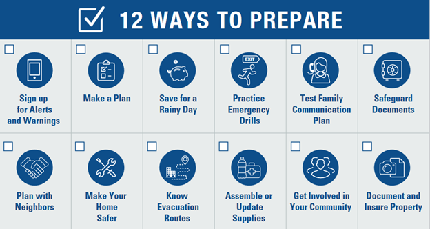 12 Ways to Prepare